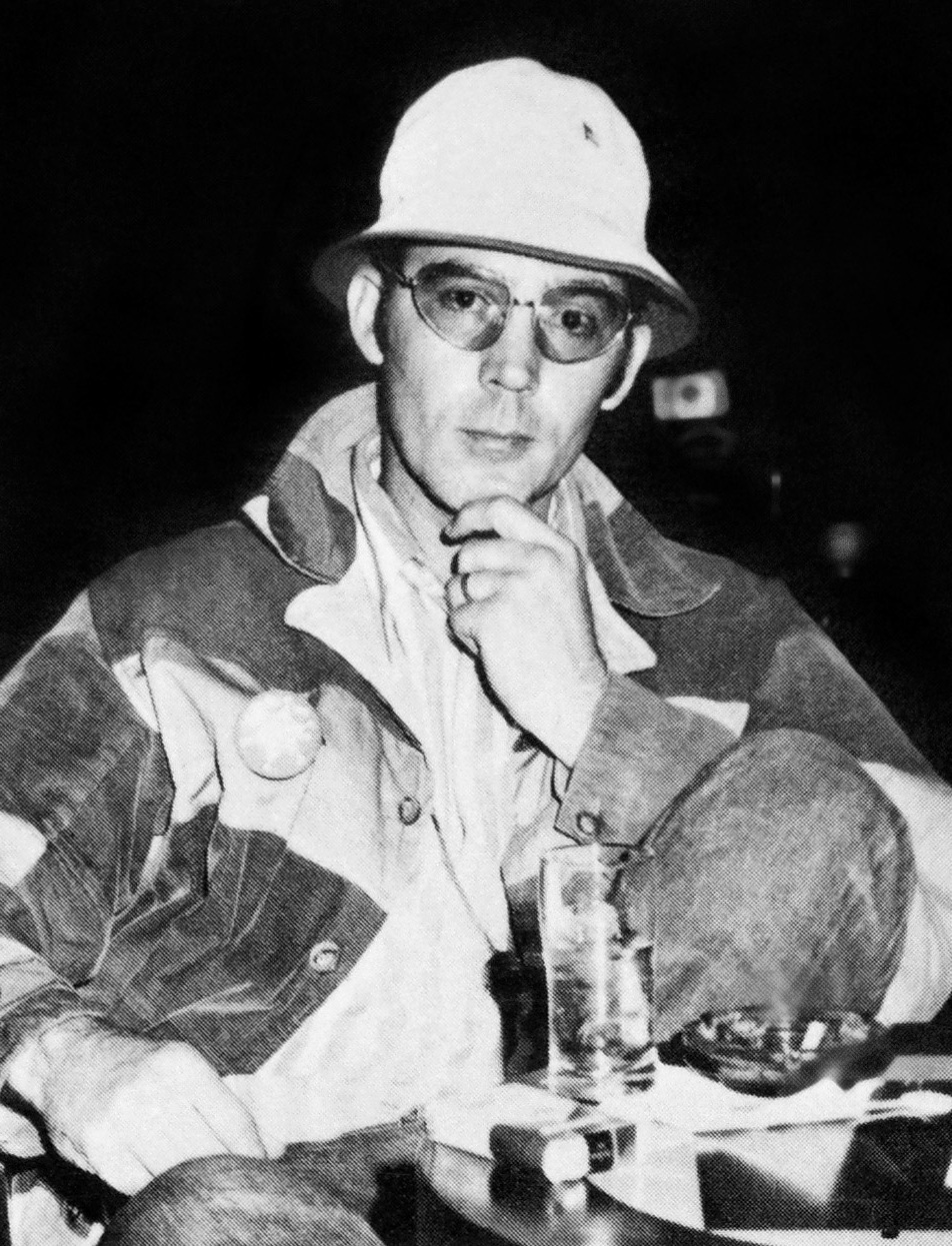 Portrait of Hunter S Thompson